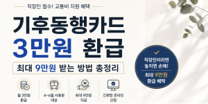 기후동행카드4~6월 분 신청 안내